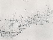 Albrecht Durer, The Harbor at Antwerp